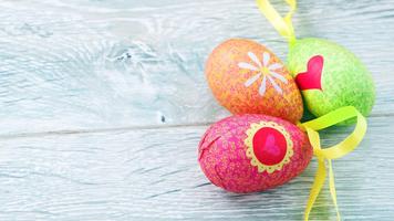 Easter Eggs Wallpaper постер