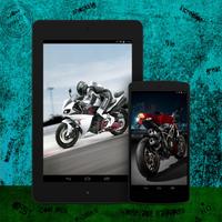 Racing Moto Bikes Wallpaper captura de pantalla 2