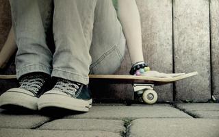 Skateboard Wallpaper Affiche