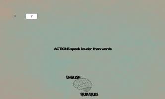 English Proverbs स्क्रीनशॉट 1