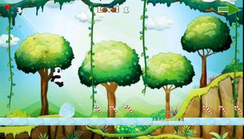 Super Panda Jungle Run 2016 captura de pantalla 2