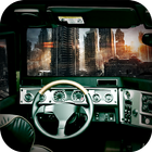 Devastated city SUV Sim icône