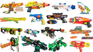 Poster Baby Gun Toys Kids