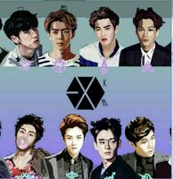 EXO Wallpapers HD capture d'écran 1