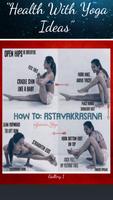 Yoga Practice Beginners Healthy Movement Position Affiche