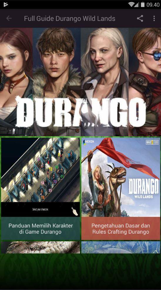 Full Guide Durango Wild Lands APK للاندرويد تنزيل