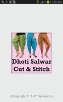 Dhoti Salwar Cutting Stitching Affiche