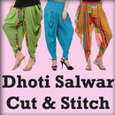 APK DHOTI SALWAR Cutting and Stitching VIDEOS