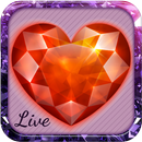 Diamond Heart Live Wallpaper APK