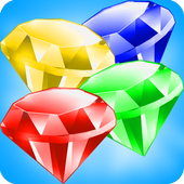 diamonds lines games icon