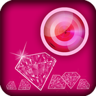Diamante Collage Fabricante icono