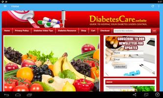 Diabetes Care capture d'écran 1