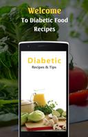Diabetic food recipes: free! Plakat
