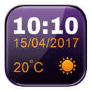 Digital Clock Mini Widget App APK