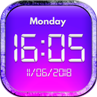 Icona Digital Clock Live Wallpapers Free