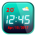 Digital Clock Pro Widget Zeichen