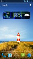 Digital Clock Weather Widget screenshot 3