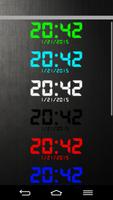 Digital Clock Widget Ekran Görüntüsü 1