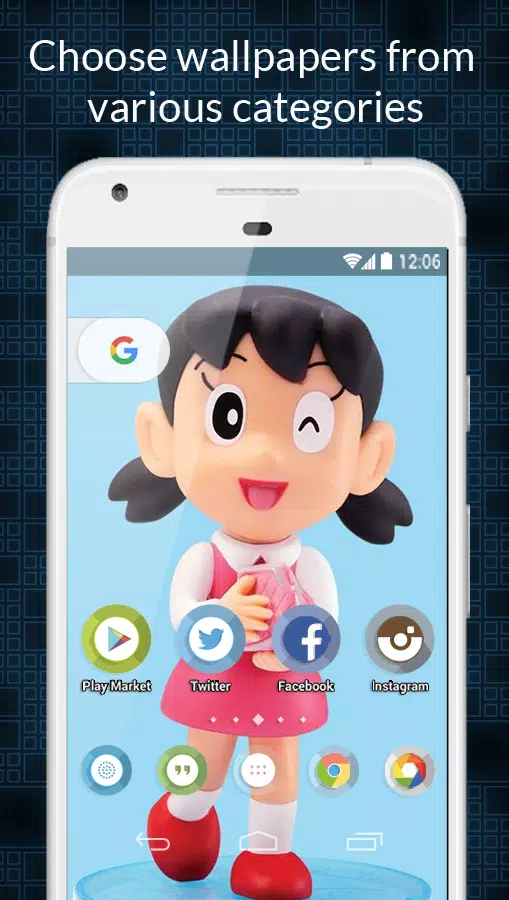 Tải xuống APK Nobita and Shizuka Wallpaper HD cho Android