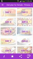 Diet plan for female - Fitness, Calories Control ภาพหน้าจอ 3