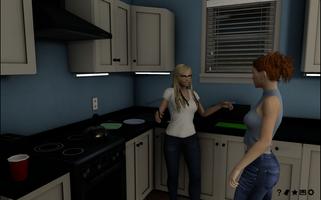 House Party Multiplayer Sim 3D capture d'écran 3