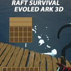 Raft Survival Evoled Ark 3D آئیکن