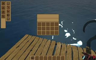 Raft Survival Evoled Ark 3D Affiche
