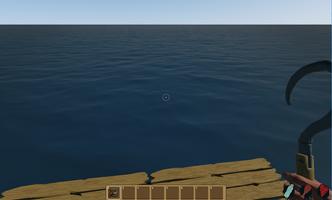 Raft Survival Evoled Ark 3D اسکرین شاٹ 1