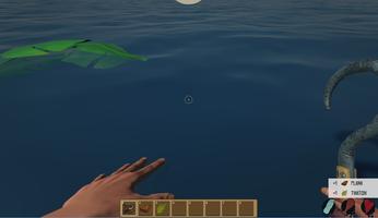 Raft Survival Evoled Ark 3D اسکرین شاٹ 2
