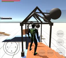 Real Spider Black Ragdoll Multiplayer screenshot 3