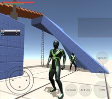 Real Spider Black Ragdoll Multiplayer capture d'écran 2