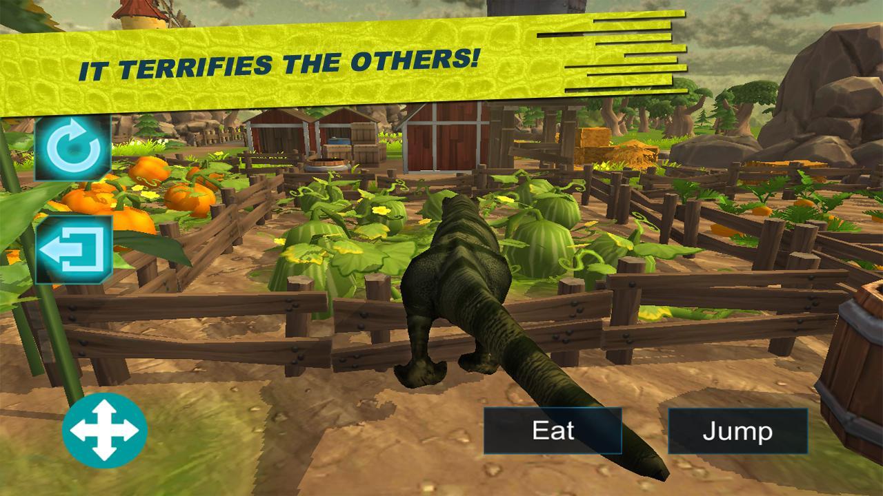 Dinosaur T Rex Zoo Free For Android Apk Download - full download roblox dinosaur simulator halloween part 2 is