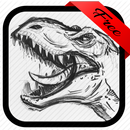 Dinosaurs Drawing Tutorials APK