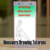Dinosaurs Drawing Tutorials Affiche