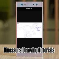 برنامه‌نما Dinosaurs Drawing Tutorials عکس از صفحه