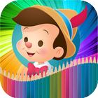 Pinocchio Coloring Book icon