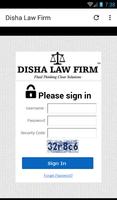 Disha Law Firm Affiche