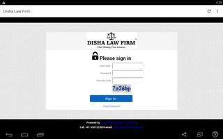 Disha Law Firm capture d'écran 1