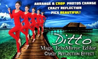 Ditto Magic Echo Mirror Editor : Crazy Reflection 스크린샷 3