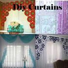 curtains diy icon