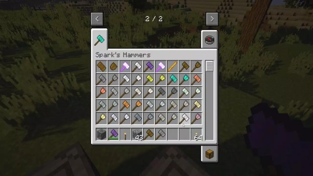 Sparks Hammers Mod for MCPE APK for Android Download