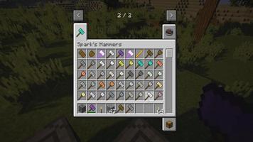 Sparks Hammers Mod for MCPE Affiche