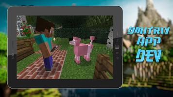 More Dogs Pets MOD FOR MCPE syot layar 1