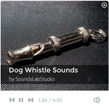 Dog Whistle Sounds