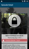 Bigfoot Eyewitness Radio imagem de tela 2