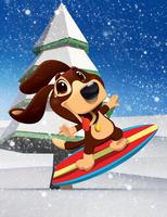 Dog surfer ภาพหน้าจอ 1