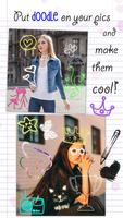 Doodle Photo Editor 😜 Stickers for Pictures اسکرین شاٹ 2