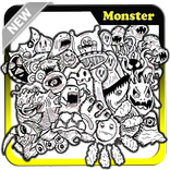 Doodle Monster Art
