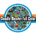 Doodle Monster Full Color icône