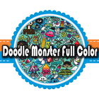 Doodle Monster Full Color-icoon